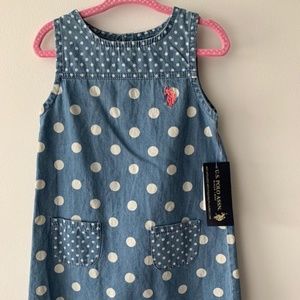 NEW!! POLO girls dress 4T